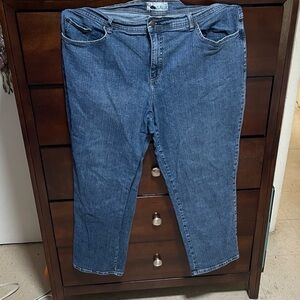 Rafaella Women's Straight Leg Blue Jeans